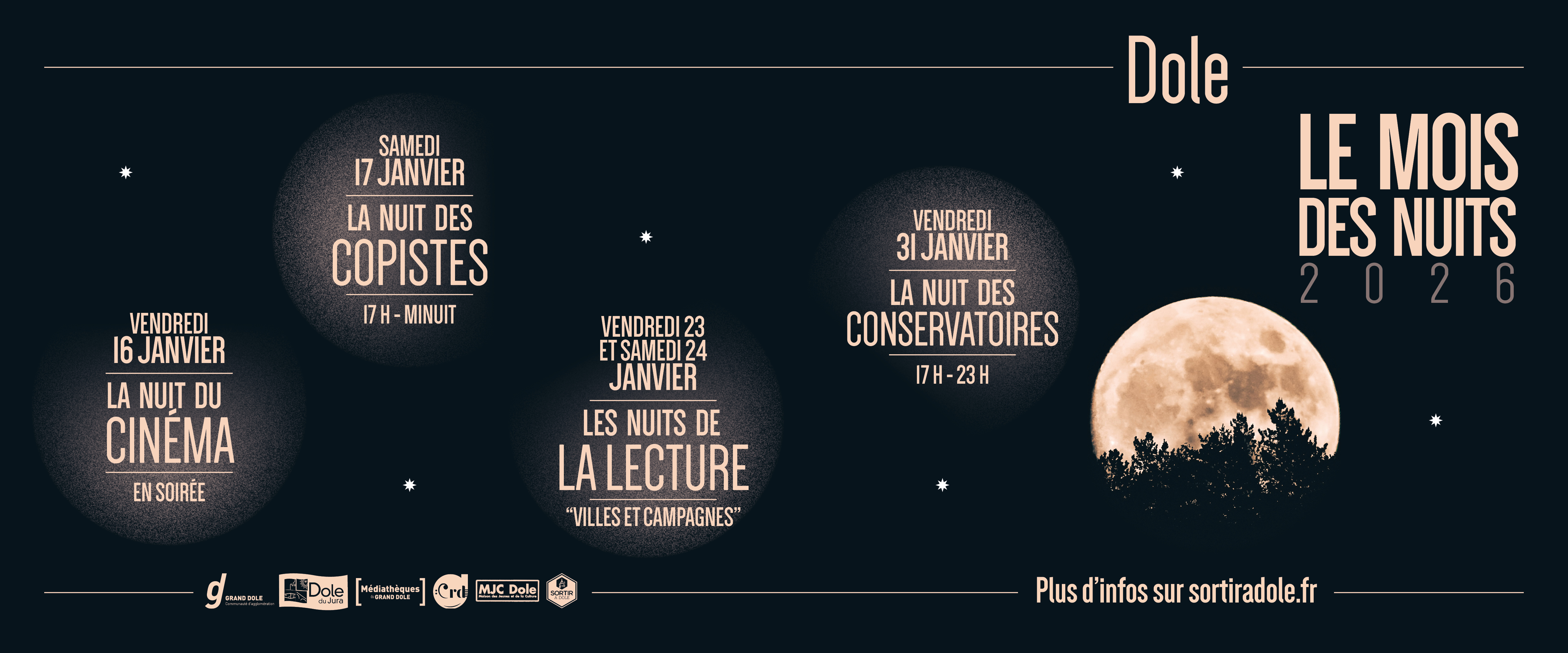 MOIS DES NUITS : DOLE S’ILLUMINE EN JANVIER