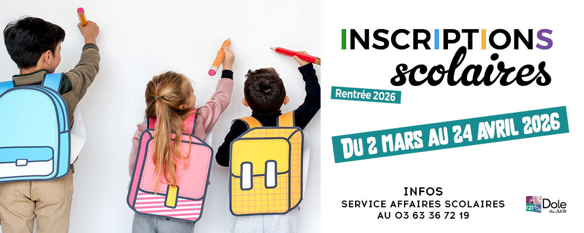 INSCRIPTIONS SCOLAIRES POUR LA RENTRÉE 2026