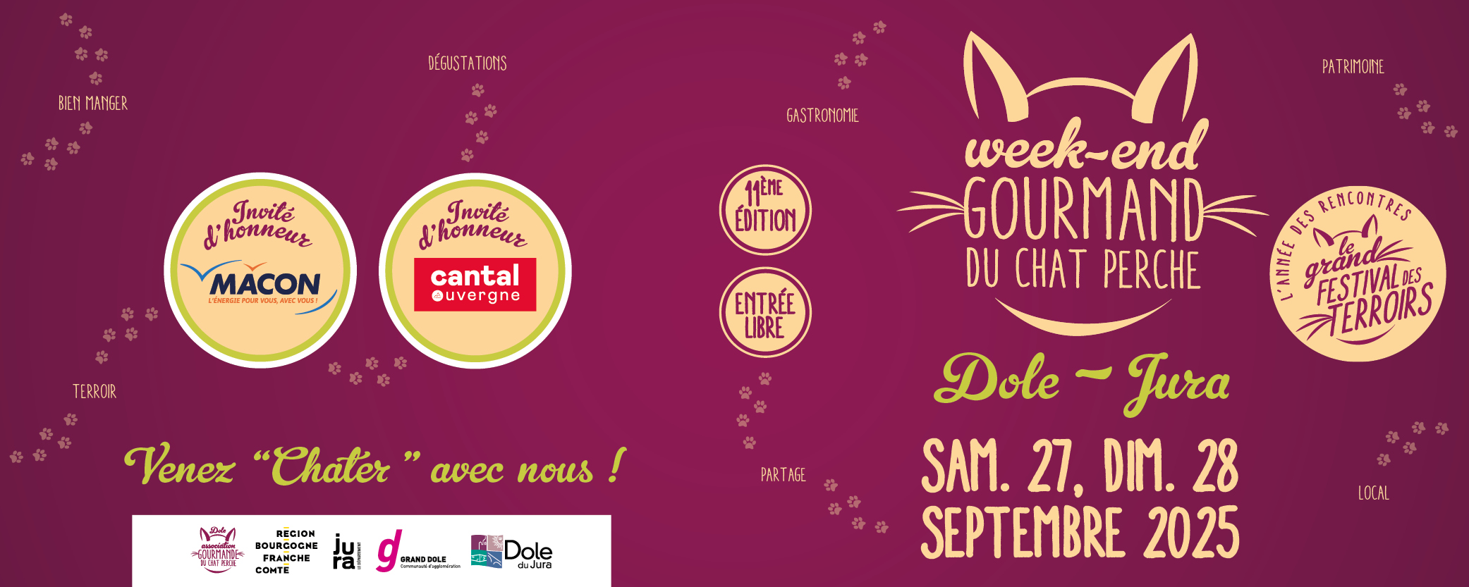 WEEK-END GOURMAND DU CHAT PERCHÉ 2025 : LES NOUVEAUTÉS