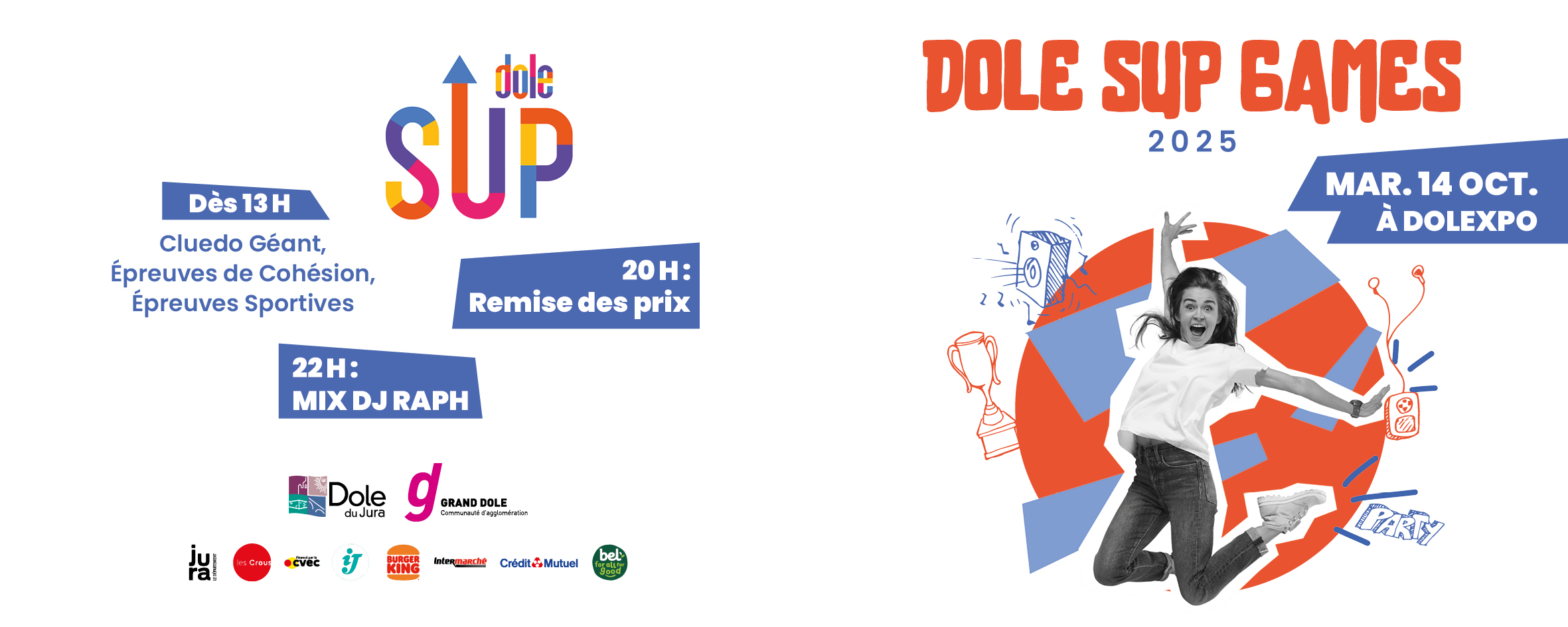 DOLE SUP GAMES : TA RENTRÉE DÉMARRE À DOLEXPO !