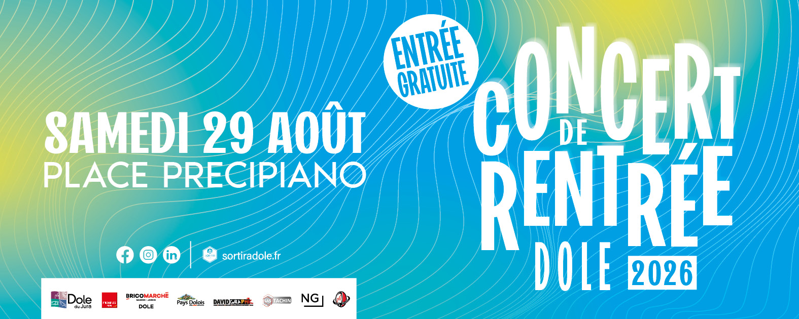 LE CONCERT DE RENTRÉE EST DE RETOUR !