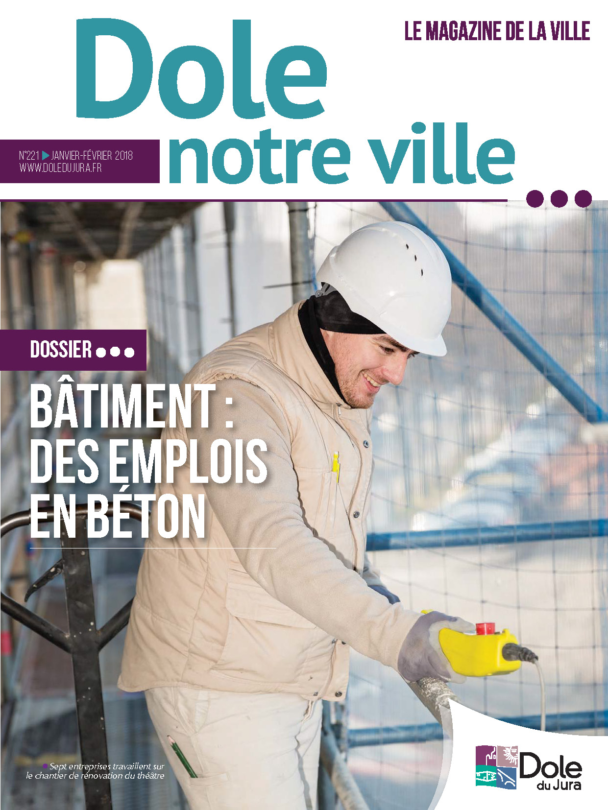 Dole notre ville n°221 - Janvier-Février 2018